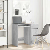 vidaXL Bureau 86x49x76 cm spaanplaat wit