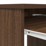 vidaXL Bureau 86x49x76 cm spaanplaat wit