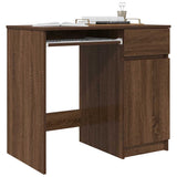 vidaXL Bureau 86x49x76 cm spaanplaat wit