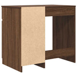 vidaXL Bureau 86x49x76 cm spaanplaat wit