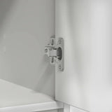 vidaXL Dressoir met lades en deuren 70,5x34x74,5 cm wit