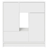 vidaXL Dressoir met lades en deuren 70,5x34x74,5 cm wit