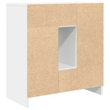 vidaXL Dressoir met lades en deuren 70,5x34x74,5 cm wit