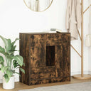 vidaXL Dressoir met lades en deuren 70,5x34x74,5 cm wit