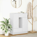 vidaXL Dressoir met lades en deuren 73x31x90 cm wit