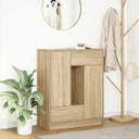 vidaXL Dressoir met lades en deuren 73x31x90 cm wit