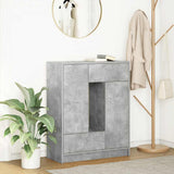 vidaXL Dressoir met lades en deuren 73x31x90 cm wit