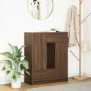 vidaXL Dressoir met lades en deuren 73x31x90 cm wit