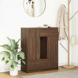 vidaXL Dressoir met lades en deuren 73x31x90 cm wit