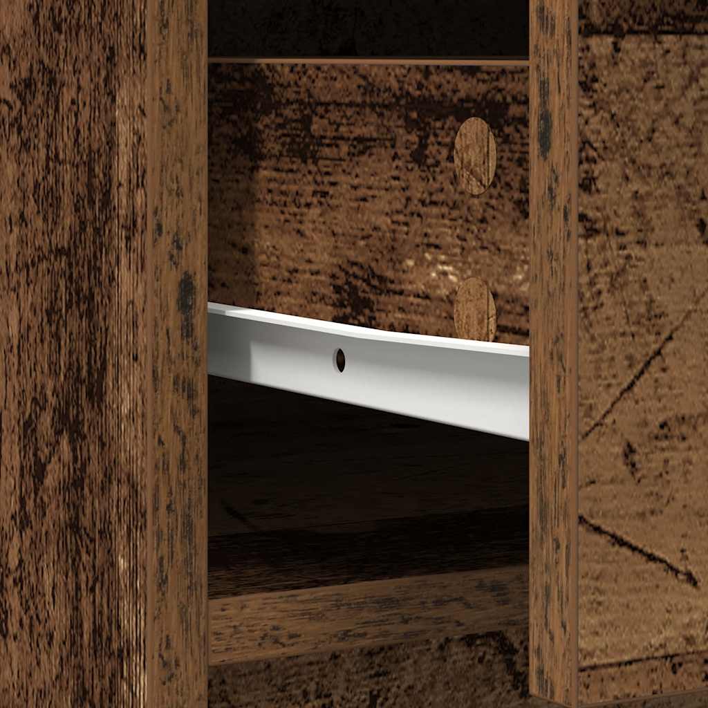 vidaXL Dressoir met lades en deuren 73x31x90 cm wit