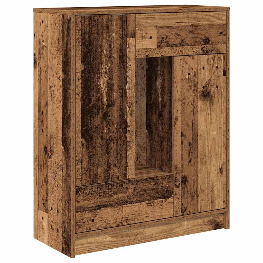 vidaXL Dressoir met lades en deuren 73x31x90 cm wit