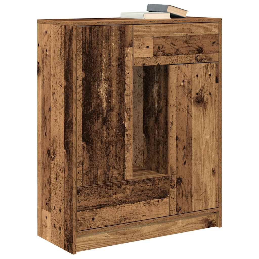 vidaXL Dressoir met lades en deuren 73x31x90 cm wit