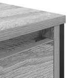 vidaXL Badkamerkast wastafelmeubel 60x34,5x60 cm zwart