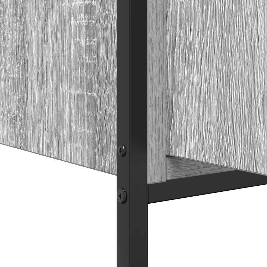 vidaXL Badkamerkast wastafelmeubel 60x34,5x60 cm zwart