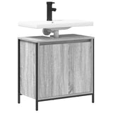 vidaXL Badkamerkast wastafelmeubel 60x34,5x60 cm zwart