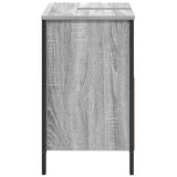 vidaXL Badkamerkast wastafelmeubel 60x34,5x60 cm zwart