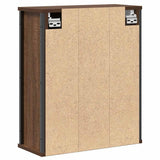 vidaXL Badkamerwandkast met spiegel 50x21x60 cm eikenkleurig