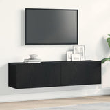vidaXL Tv-meubel 80x30x30 cm bewerkt hout wit