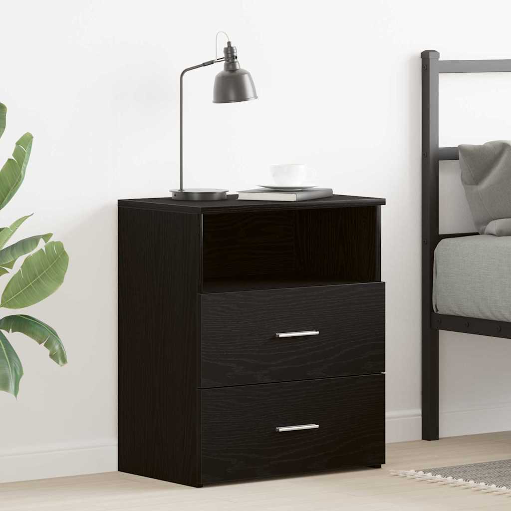 vidaXL Bedside Cabinet 50x32x60 cm White