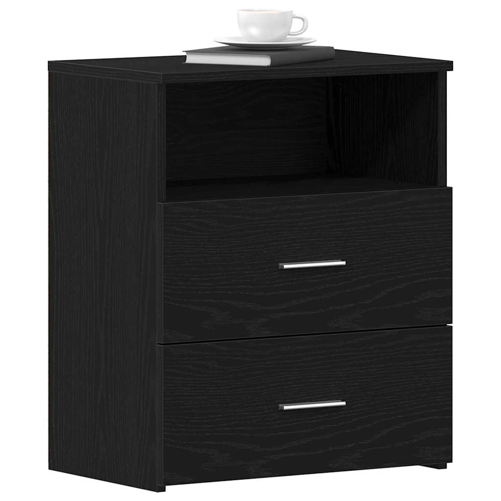 vidaXL Bedside Cabinet 50x32x60 cm White