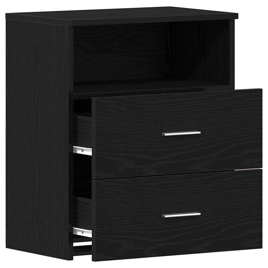 vidaXL Bedside Cabinet 50x32x60 cm White