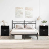 vidaXL Bedside Cabinet 50x32x60 cm White