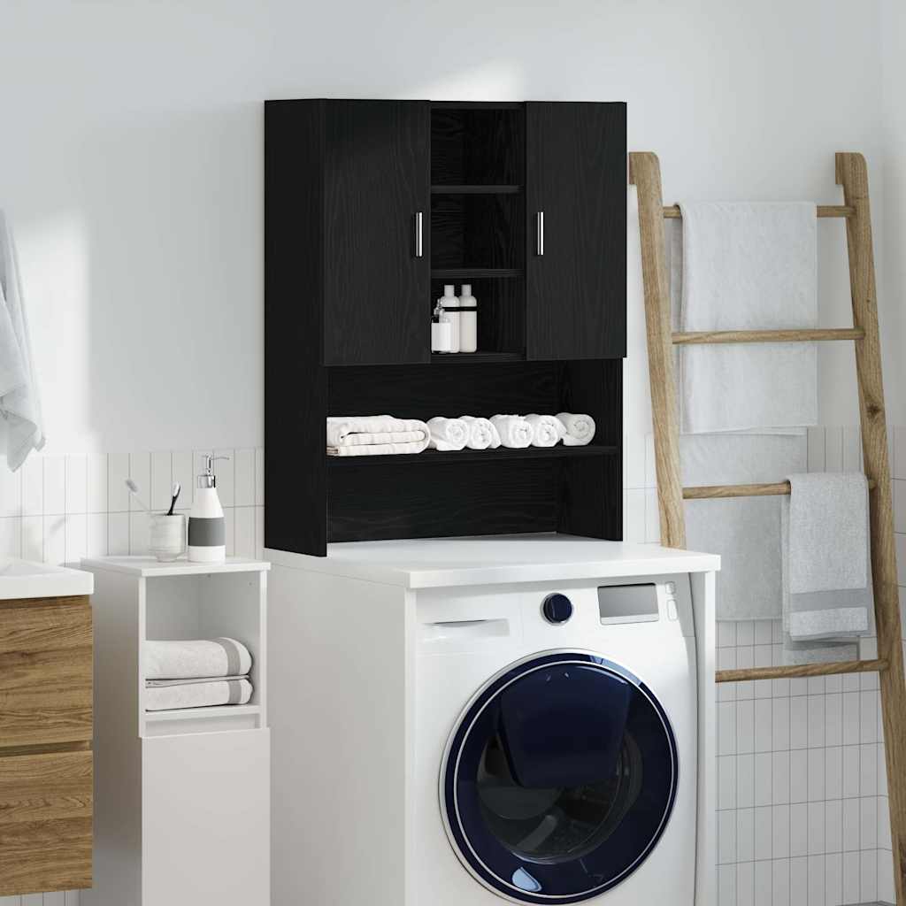 vidaXL Wasmachinekast 70,5x25,5x90 cm wit