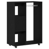 vidaXL Kledingkast 80x40x110 cm bewerkt hout wit