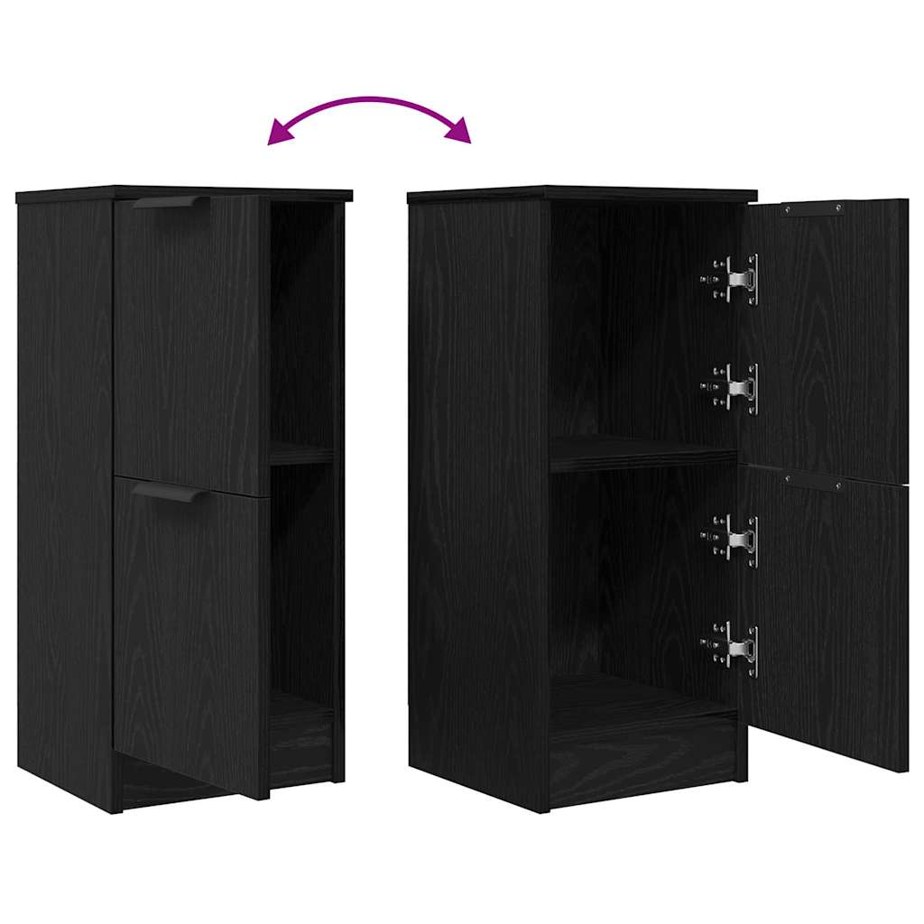 vidaXL Dressoir 30x30x70 cm bewerkt hout wit
