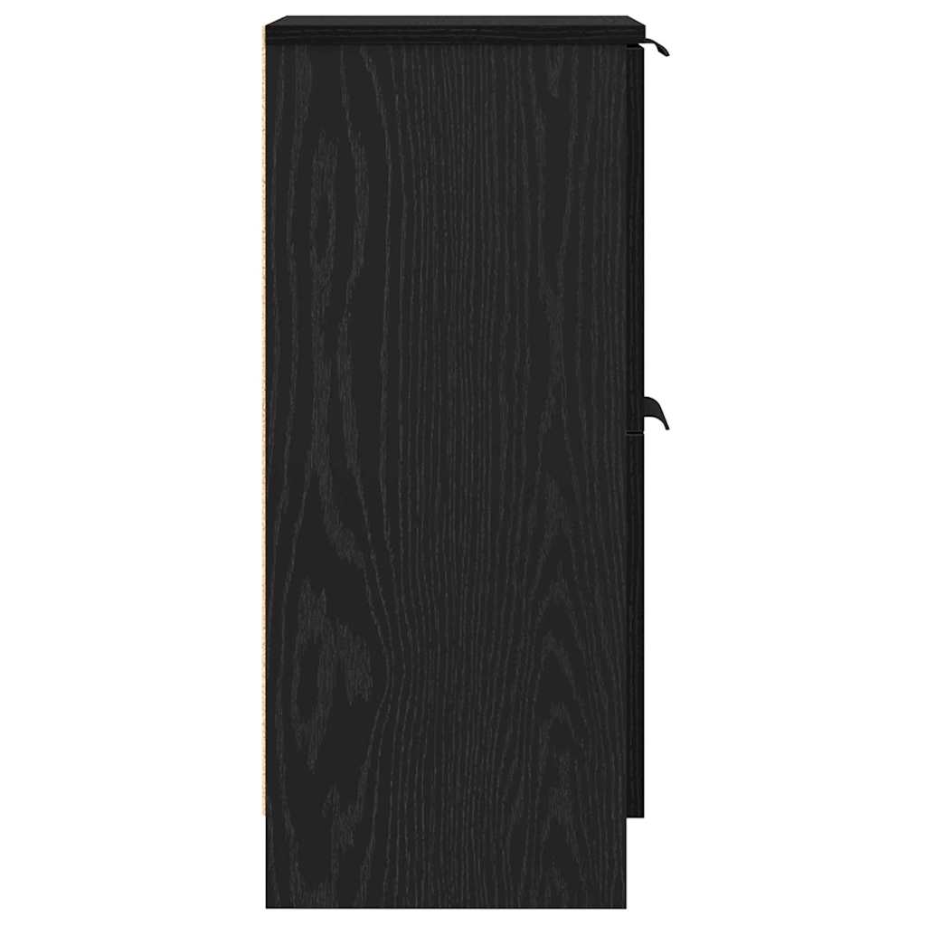 vidaXL Dressoir 30x30x70 cm bewerkt hout wit