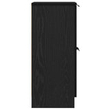 vidaXL Dressoir 30x30x70 cm bewerkt hout wit