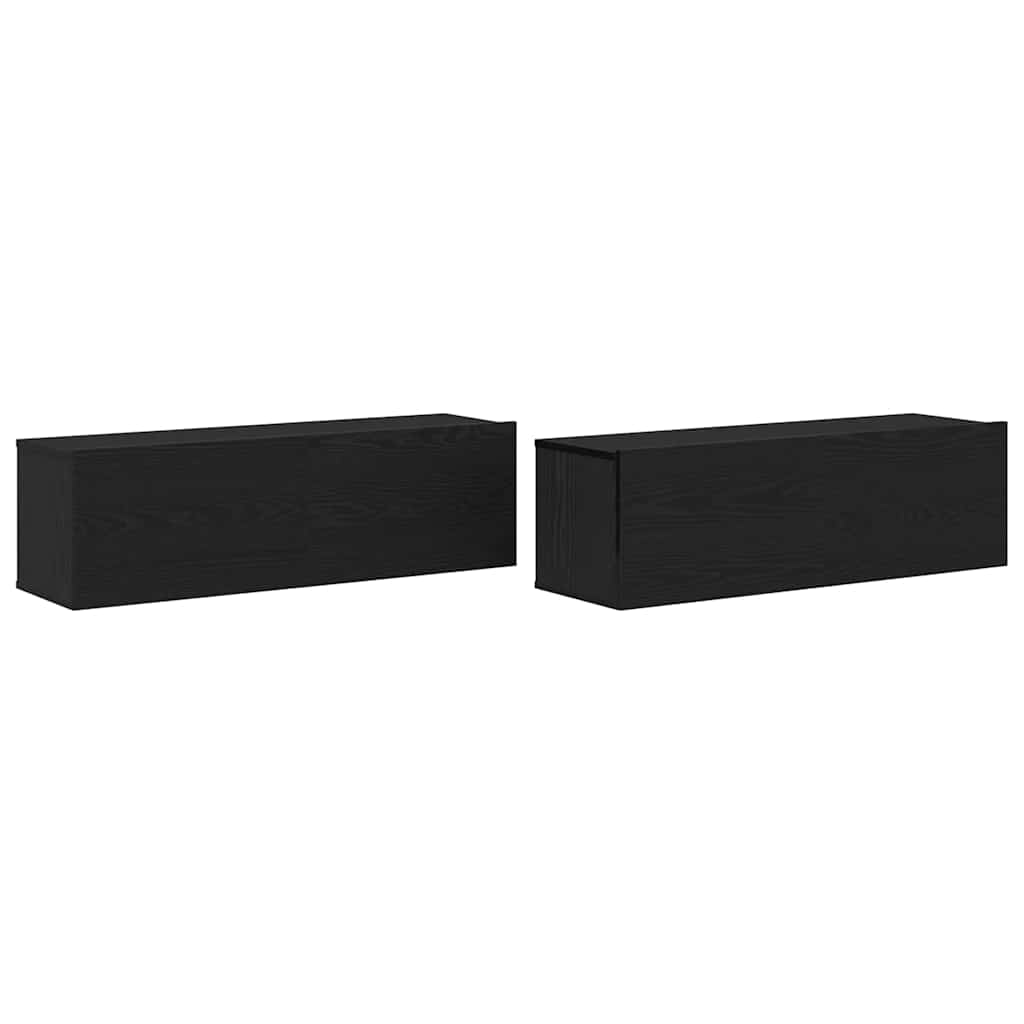 vidaXL Tv-meubel 80x30x30 cm bewerkt hout wit