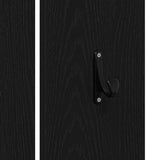 vidaXL Wardrobe Set Engineered Wood White