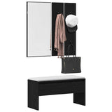 vidaXL Wardrobe Set Engineered Wood White