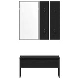 vidaXL Wardrobe Set Engineered Wood White