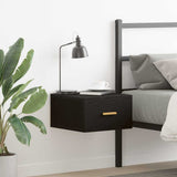 vidaXL Wall-Mounted Nightstand 35x35x20 cm White