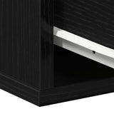 vidaXL Wall-Mounted Nightstand 35x35x20 cm White