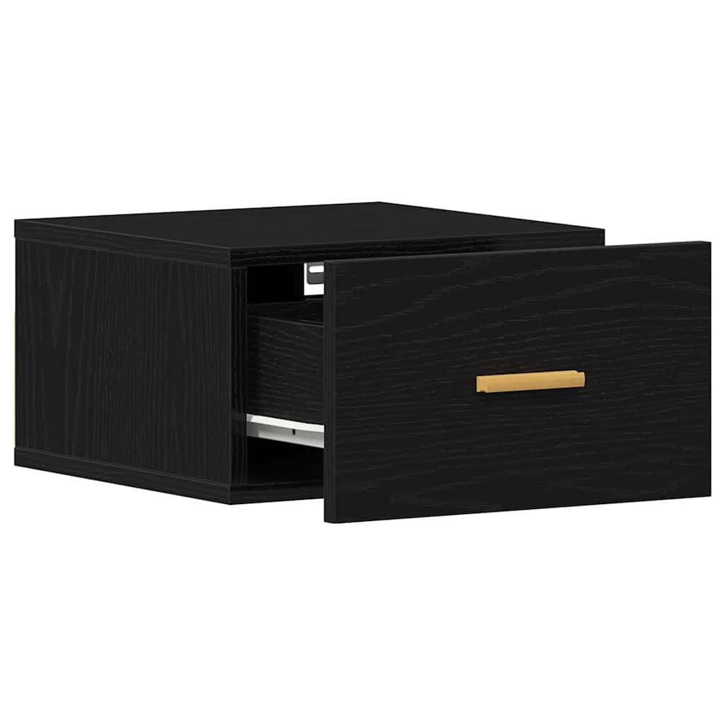 vidaXL Wall-Mounted Nightstand 35x35x20 cm White