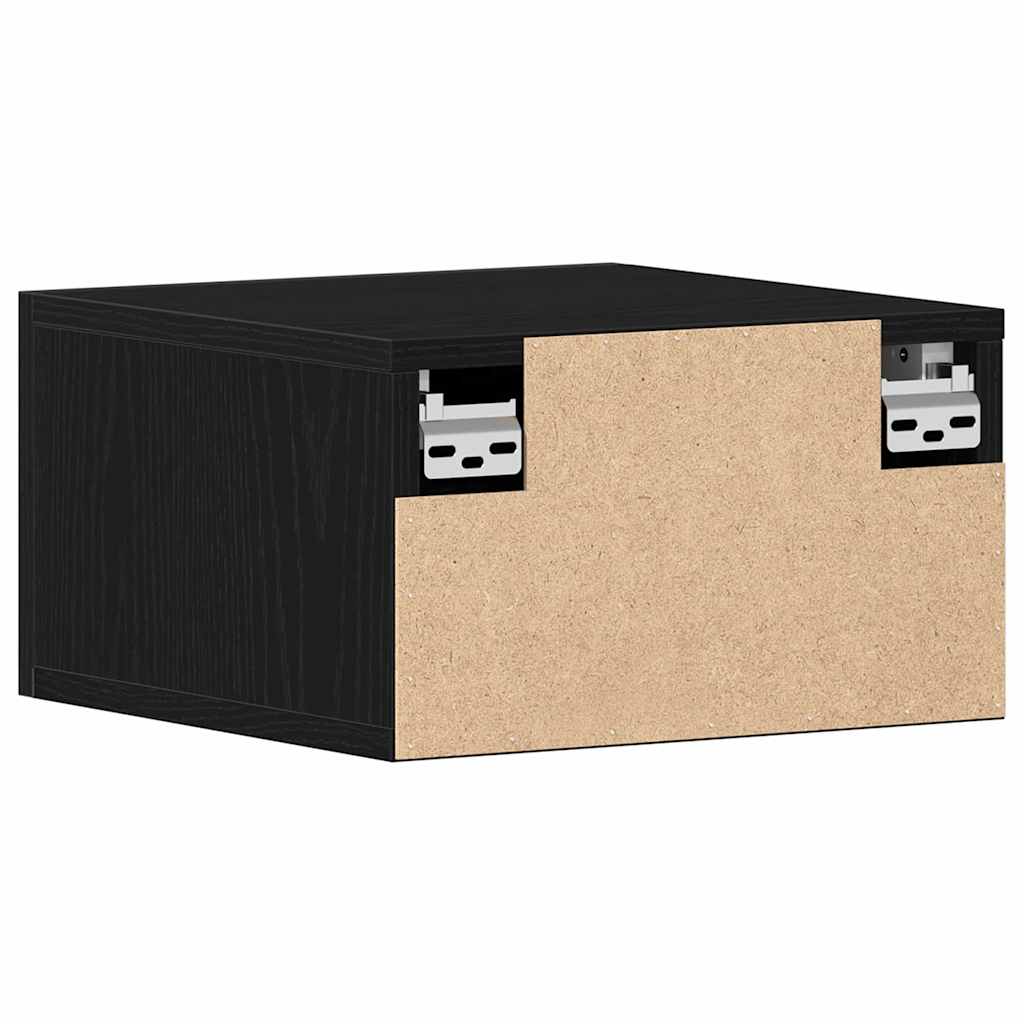 vidaXL Wall-Mounted Nightstand 35x35x20 cm White