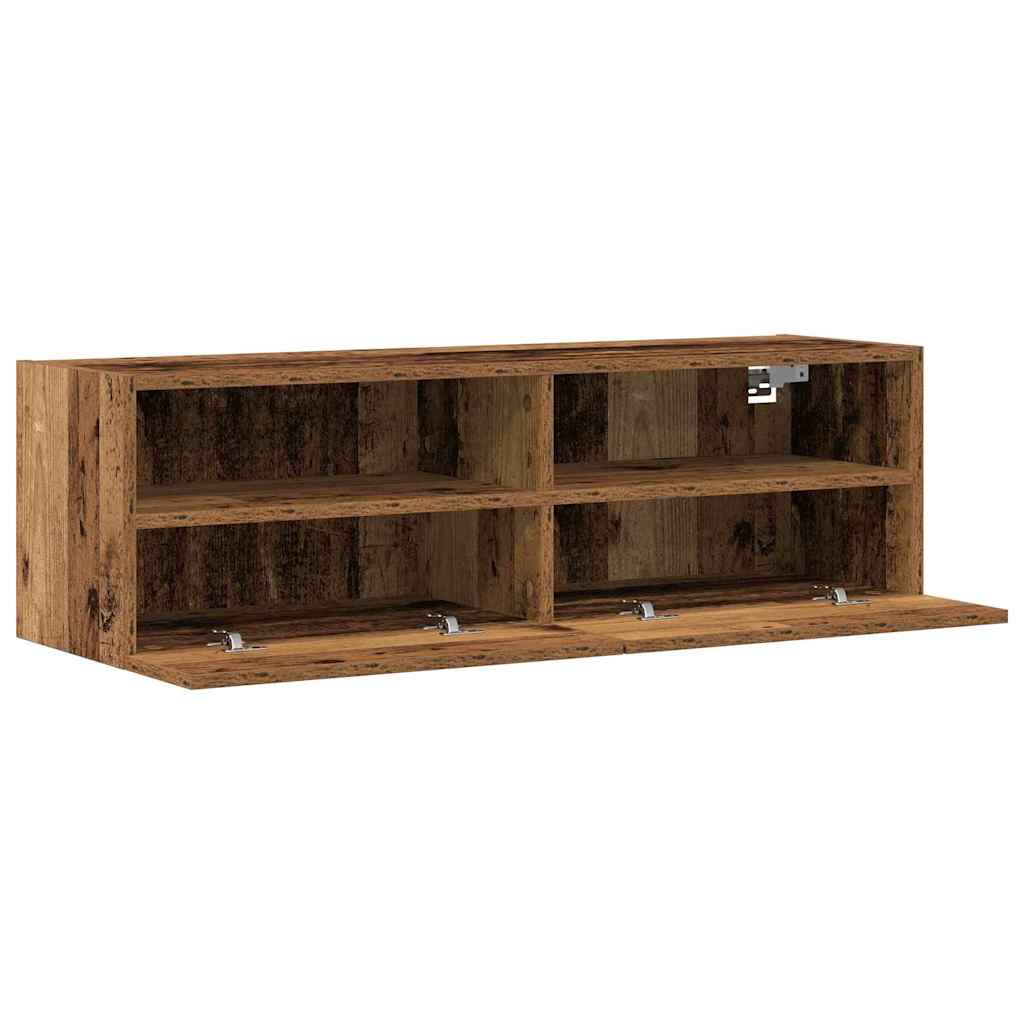 vidaXL Tv-wandmeubels 2 st 40x30x30 cm bewerkt hout wit
