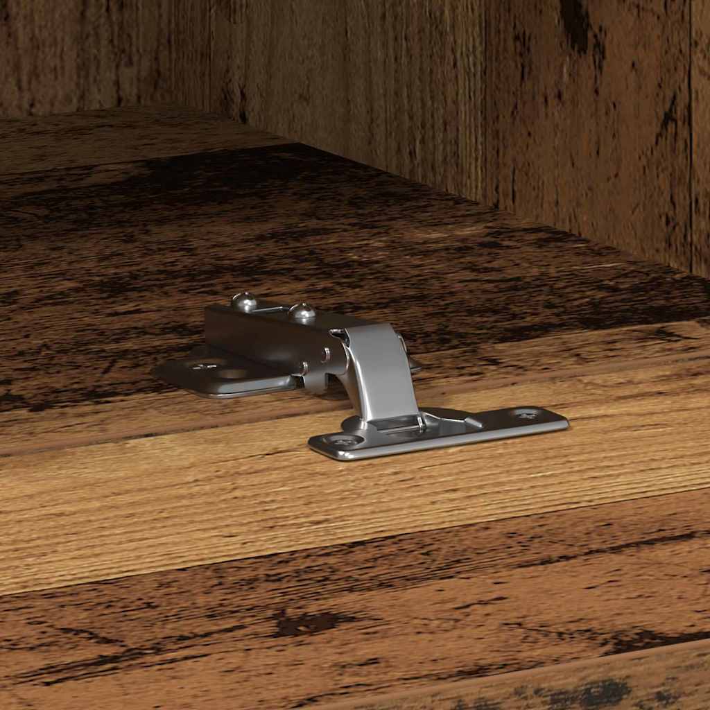 vidaXL Tv-wandmeubels 2 st 40x30x30 cm bewerkt hout wit