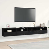 vidaXL Tv-wandmeubels 2 st 40x30x30 cm bewerkt hout wit