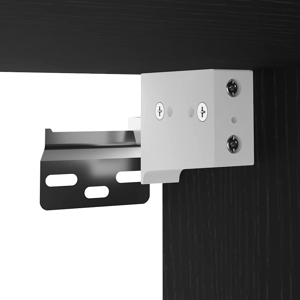 vidaXL TV Cabinets 2 pcs with LED lighting 30.5x30x60 cm white