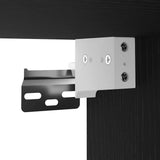 vidaXL TV Cabinets 2 pcs with LED lighting 30.5x30x60 cm white