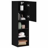 vidaXL TV Cabinets 2 pcs with LED lighting 30.5x30x60 cm white