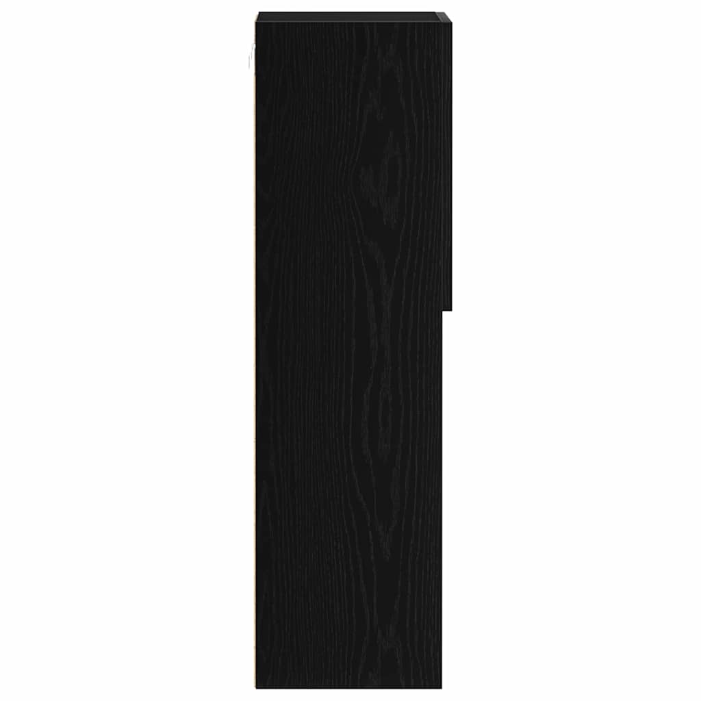 vidaXL TV Cabinets 2 pcs with LED lighting 30.5x30x60 cm white