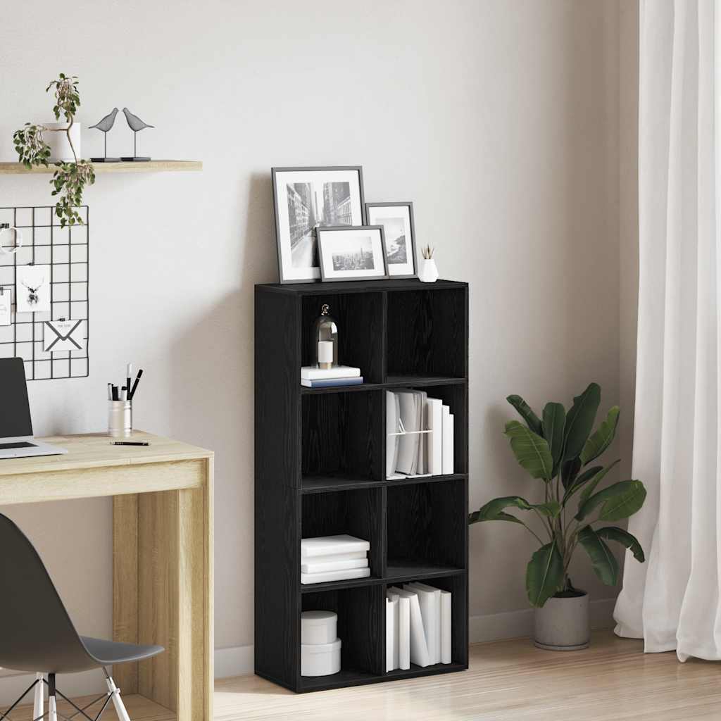 vidaXL Boekenkast/tv-meubel 36x30x114 cm bewerkt hout wit