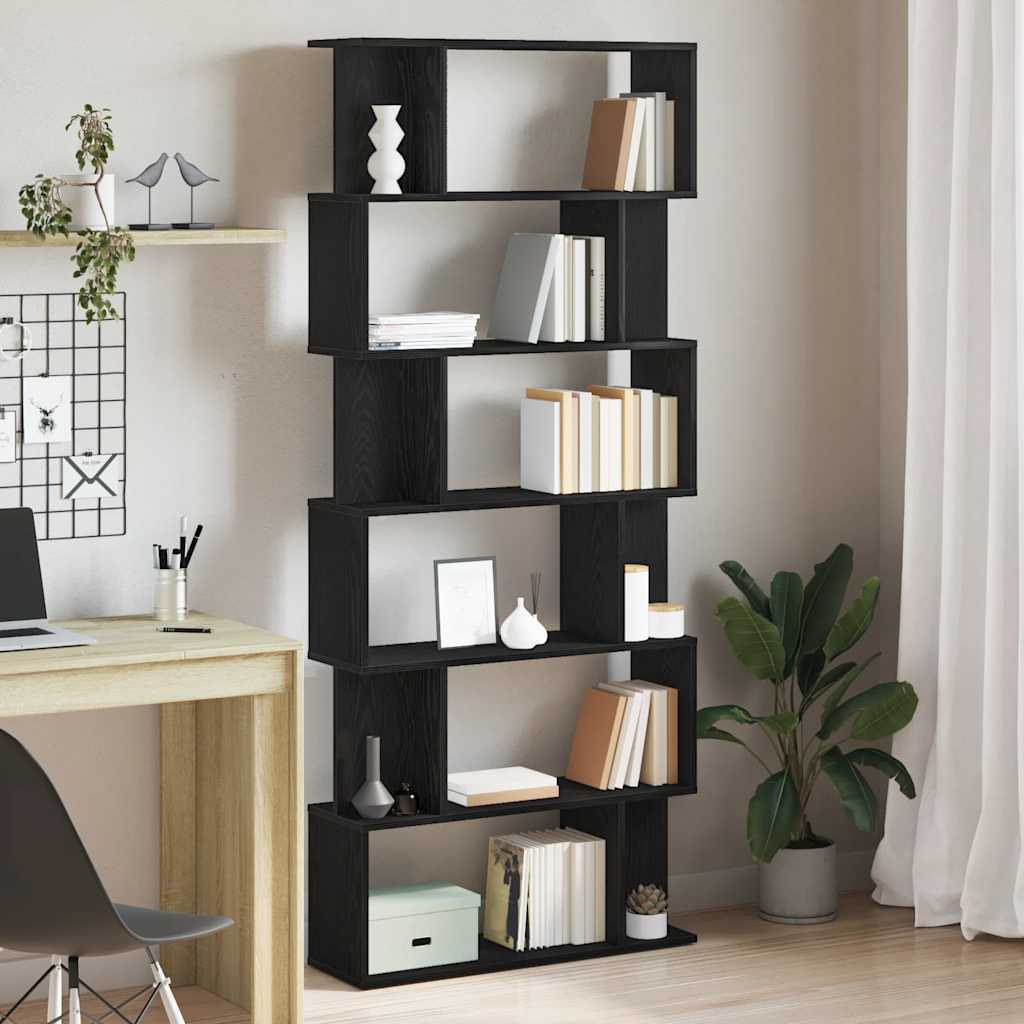 vidaXL Boekenkast / kamerscherm 80x24x192 cm bewerkt hout wit