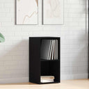 vidaXL Opbergbox voor LP's 71x34x36 cm bewerkt hout wit