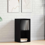vidaXL Opbergbox voor LP's 71x34x36 cm bewerkt hout wit
